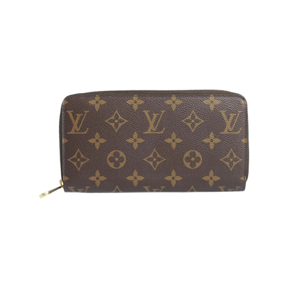 Louis Vuitton Monogram Zippy Wallet Round Zipper Long